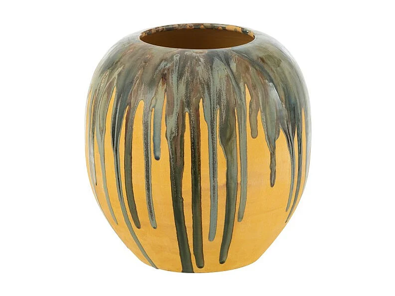 Cache-pot en céramique multicouleur 30*30*30 cm