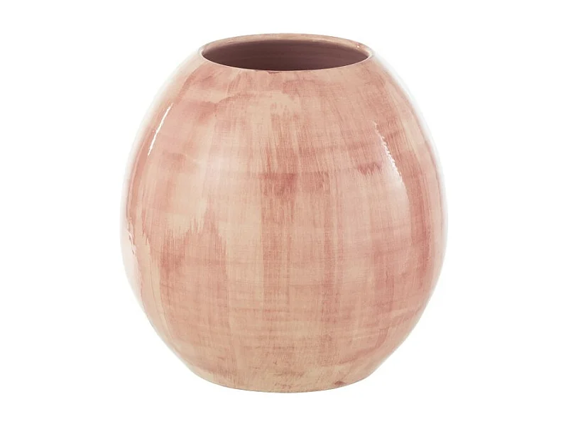 Macetero de cerámica rosa 28*28*27 cm