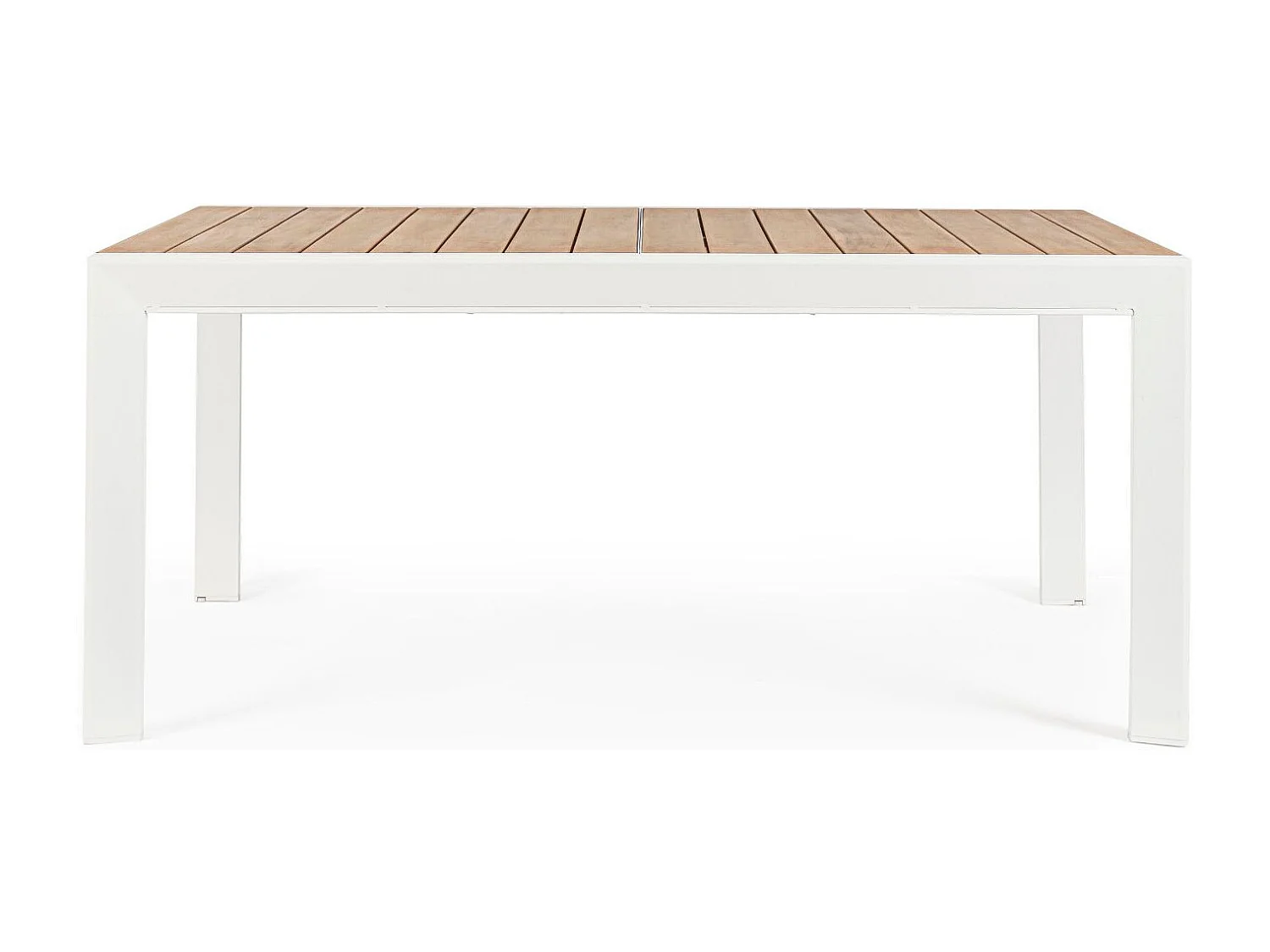 Table à manger de jardin extensible en métal L160/240 - FREJUS