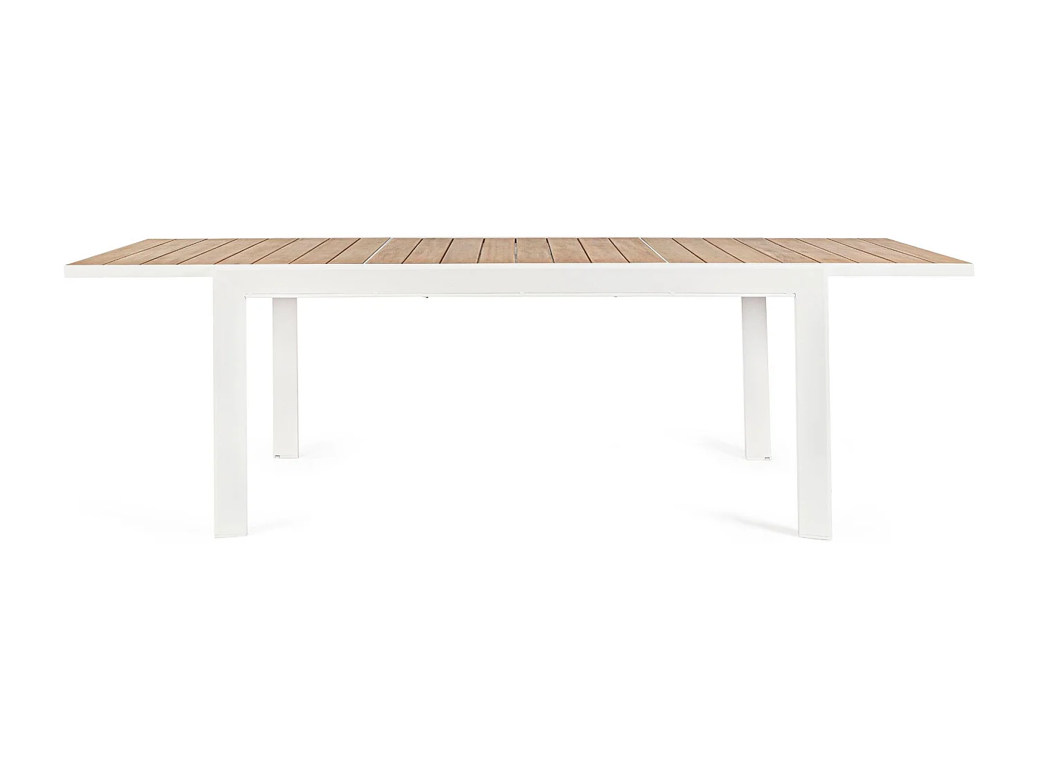 Table à manger de jardin extensible en métal L160/240 - FREJUS