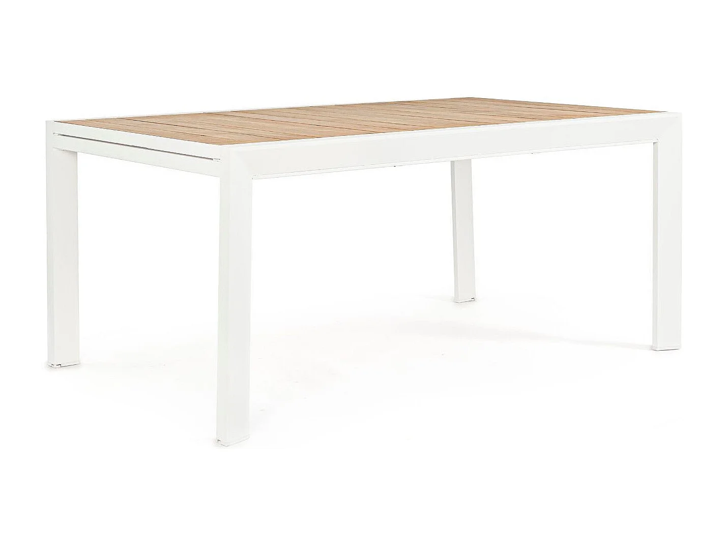Table à manger de jardin extensible en métal L160/240 - FREJUS