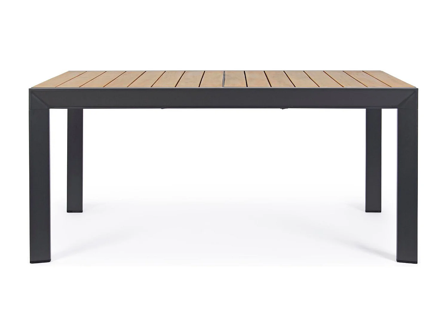Table à manger de jardin extensible en métal L160/240 - FREJUS