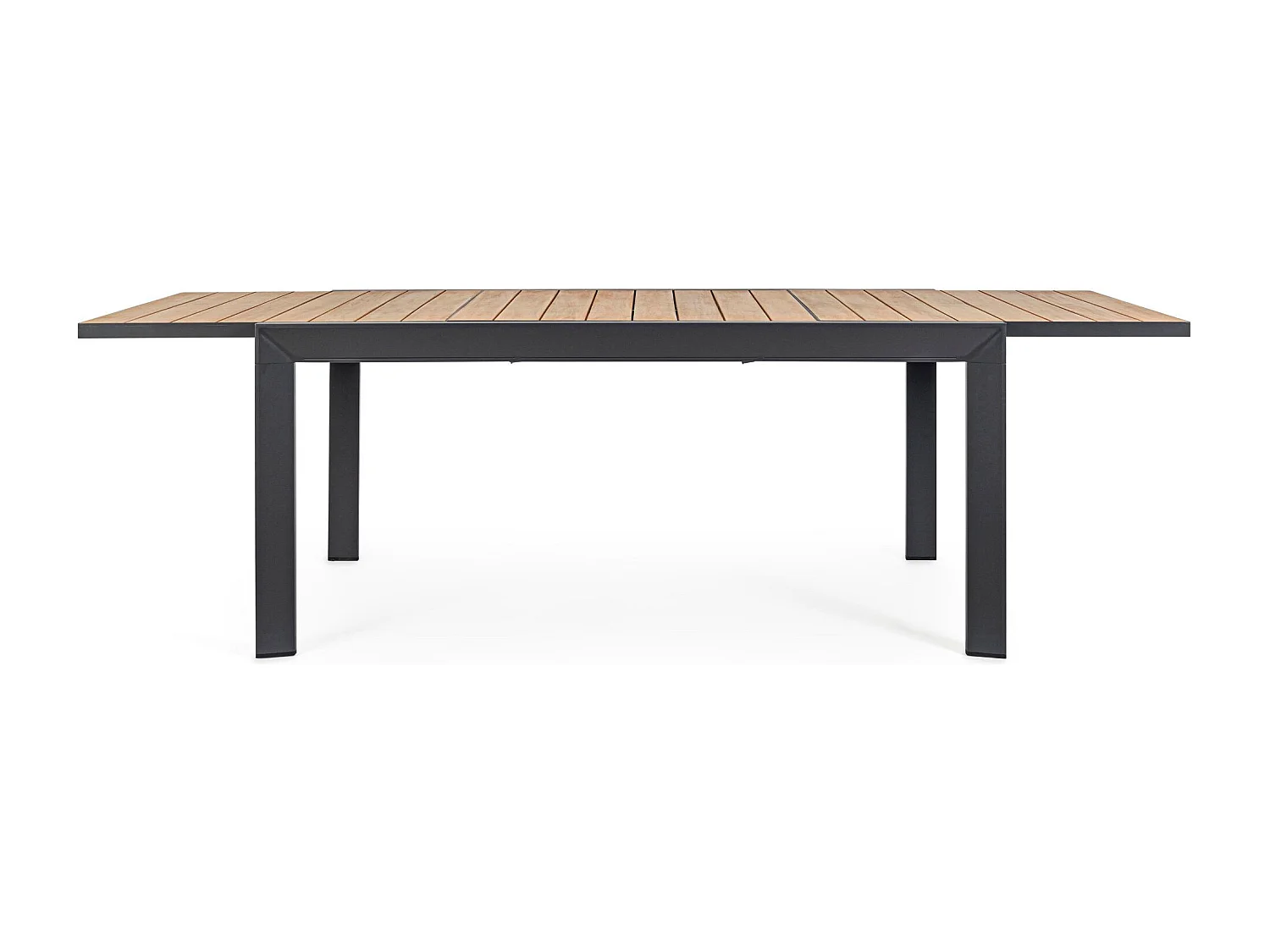 Table à manger de jardin extensible en métal L160/240 - FREJUS