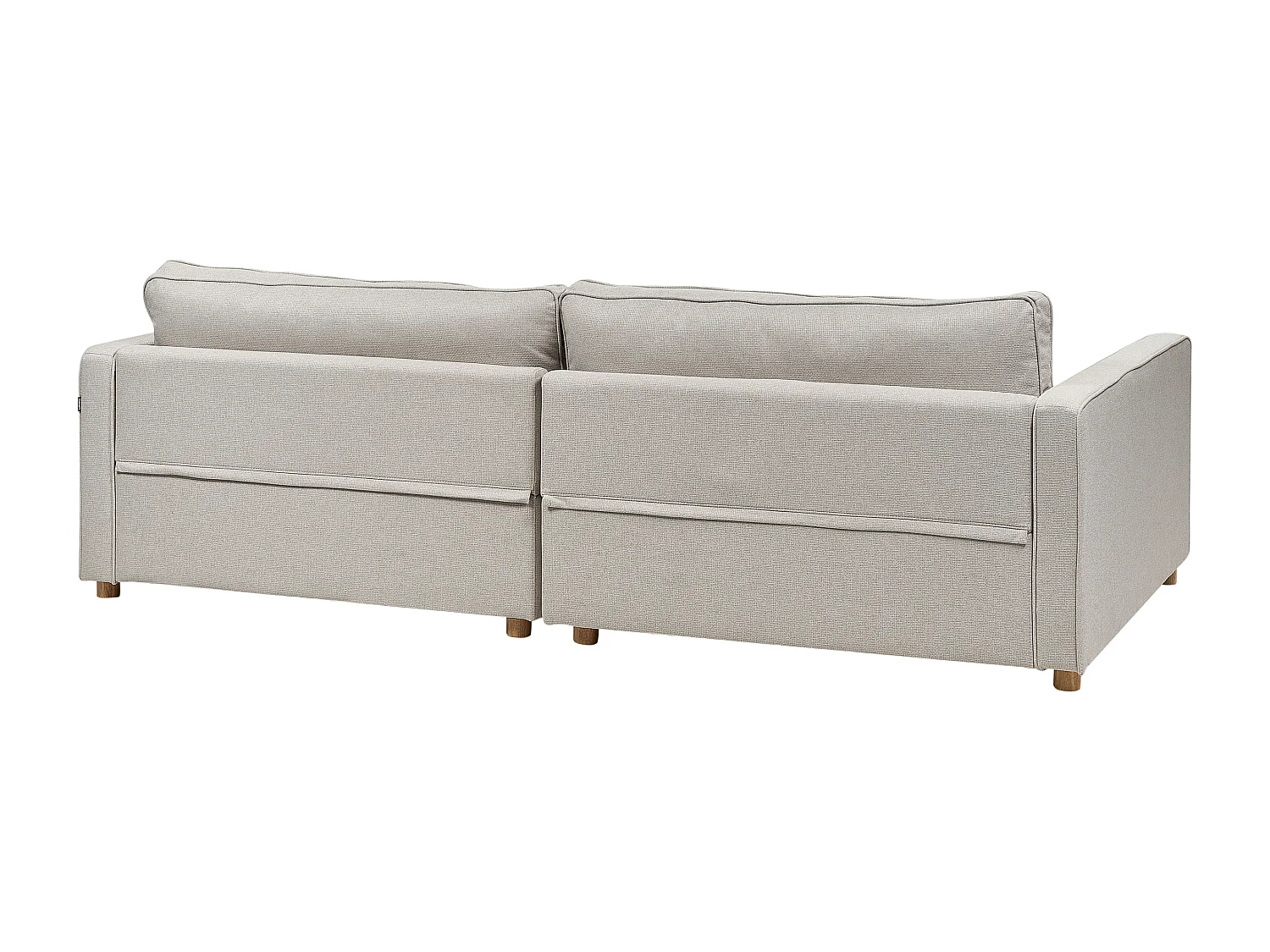 Sofa VINSTRA Beżowy dla 3 osób