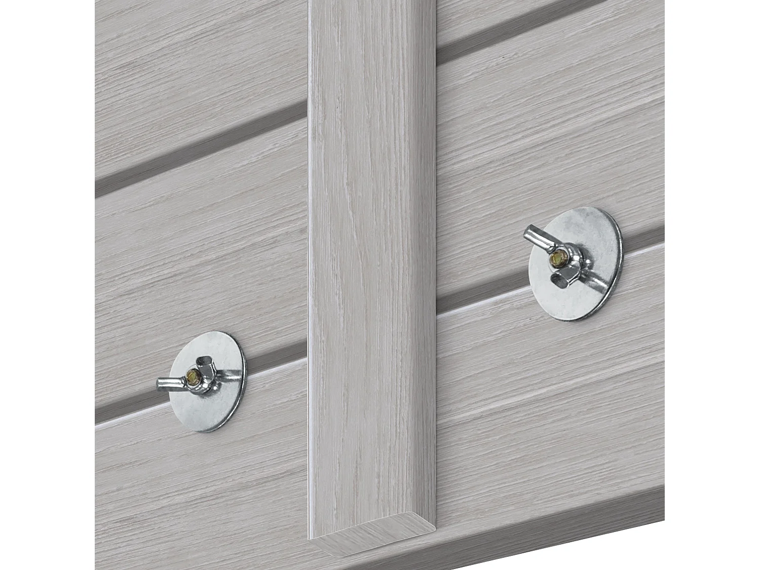 Cabeceira DHOME com prateleiras de madeira reciclada DM suspensa na parede estilo palete horizontal cama vintage nórdica (160 cm Ártico)