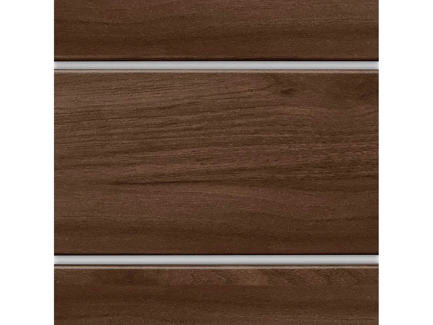 DHOME Tête de lit avec étagères en bois recyclé DM Tenture murale horizontale Style palette Lit nordique vintage (bois de noyer 270 cm)