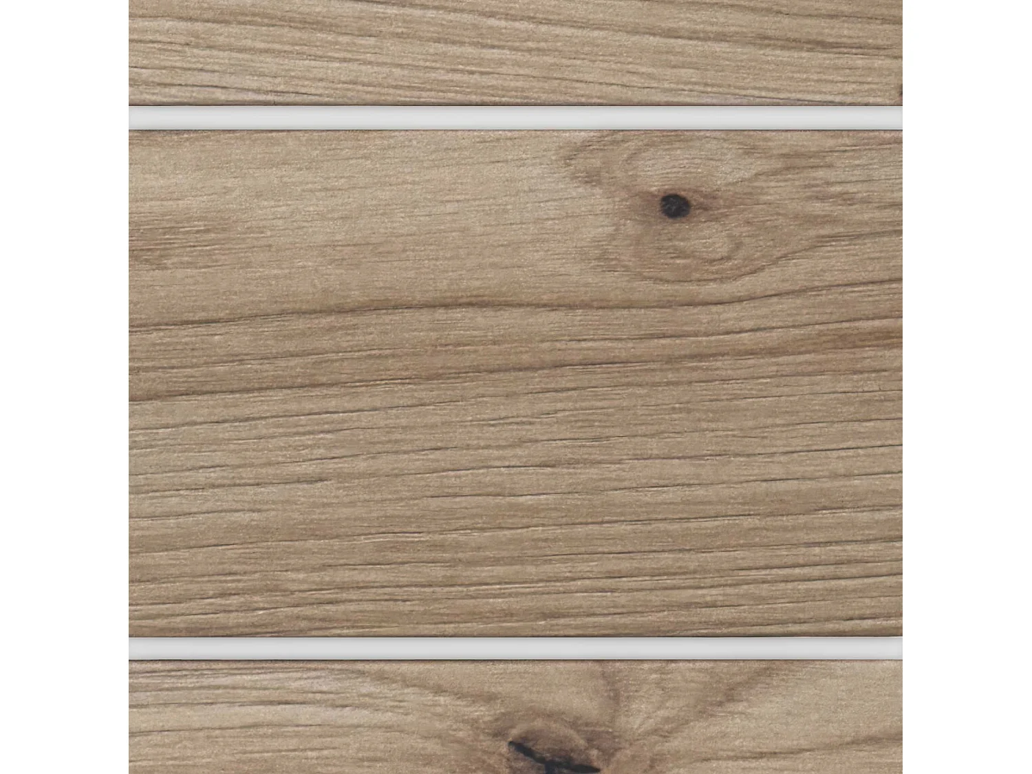 DHOME Tête de lit avec étagères en bois recyclé DM Tenture murale horizontale Style palette Lit nordique vintage (chêne 270 cm)