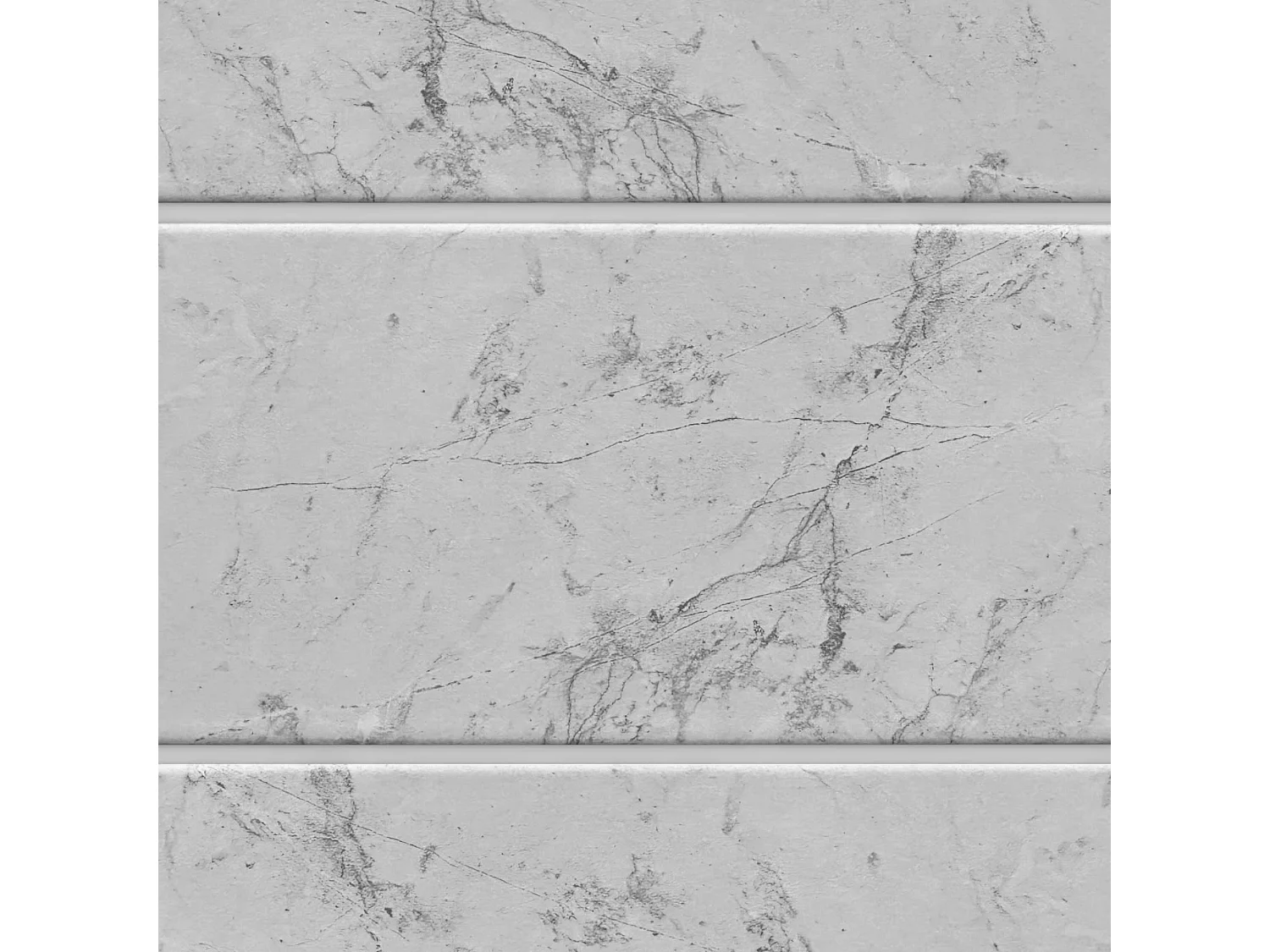 DHOME Tête de lit avec étagères en bois recyclé DM Tenture murale horizontale Style palette Lit nordique vintage (finition marbre 270 cm)