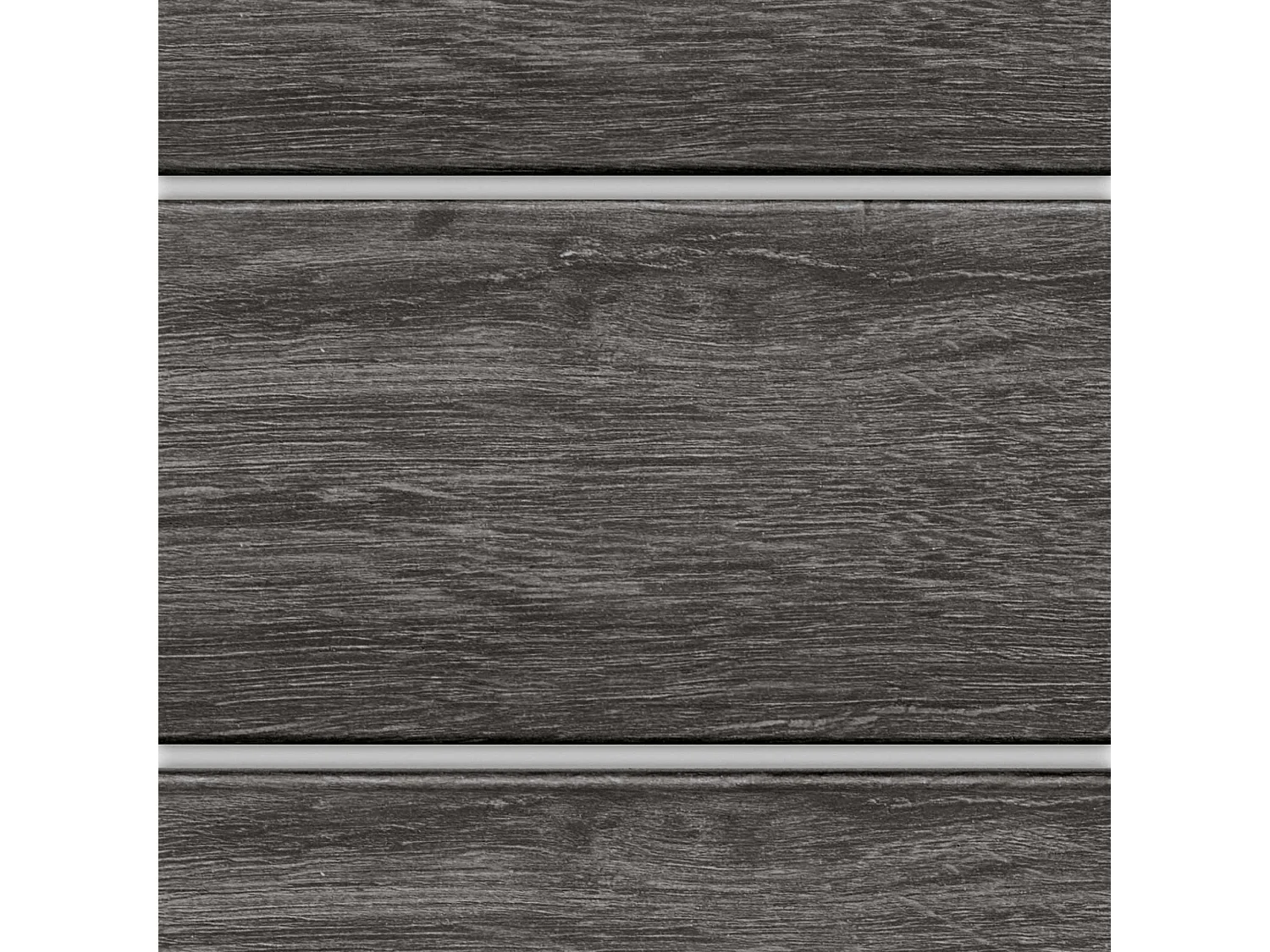 DHOME Hoofdbord met planken van gerecycled hout DM Muurhangend Horizontaal palletstijl Scandinavisch vintage bed (270cm Essenhout)