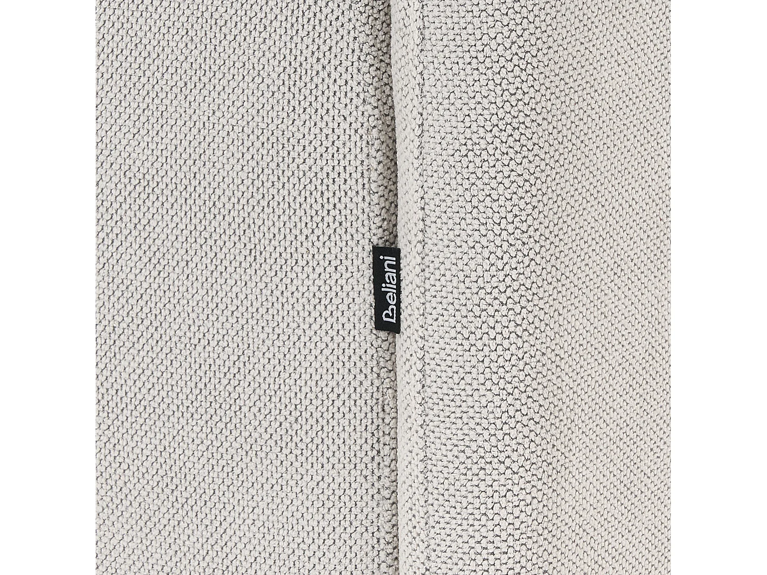 Divano LILAND Tessuto Bianco sporco 2 posti