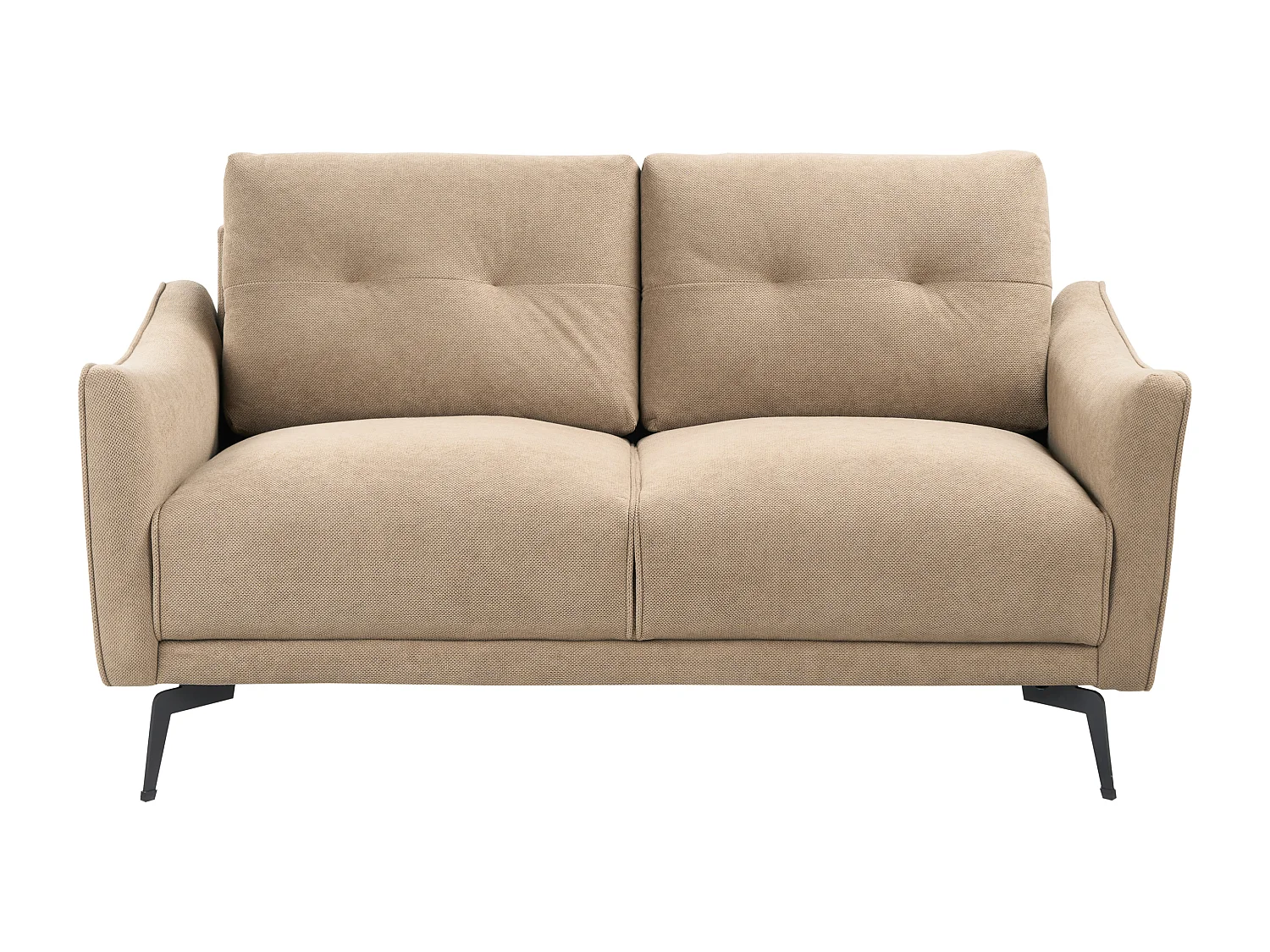 Canapé 2 places NAPPA Tissu Marron clair