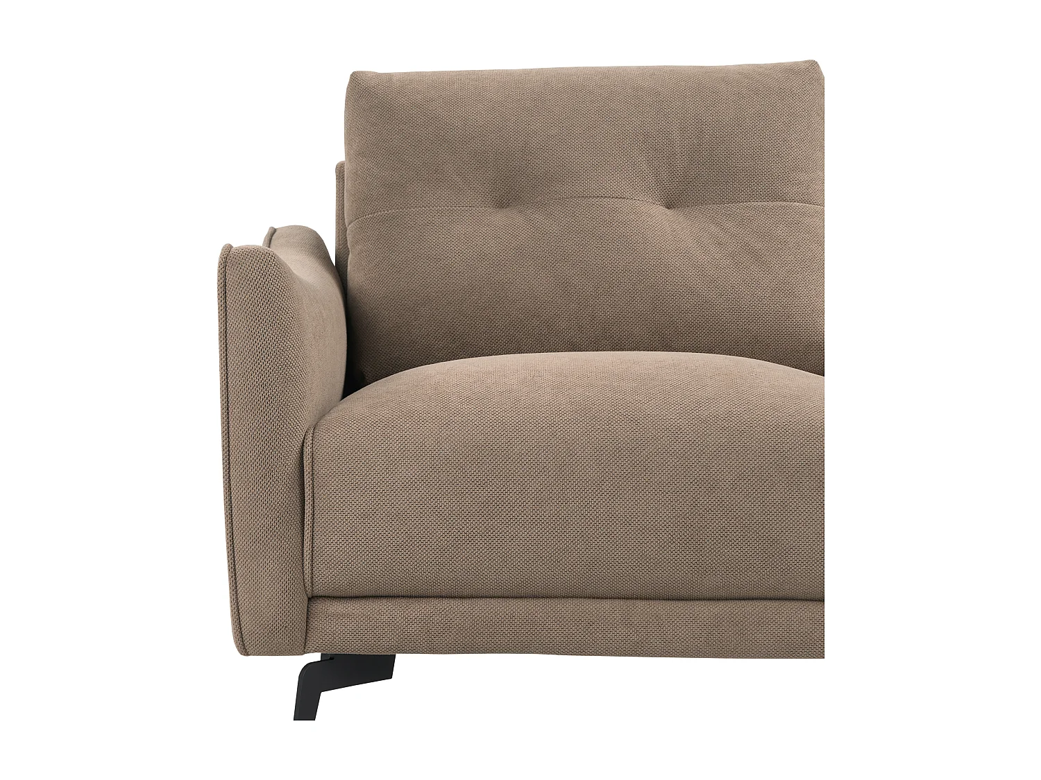 Canapé 2 places NAPPA Tissu Marron clair