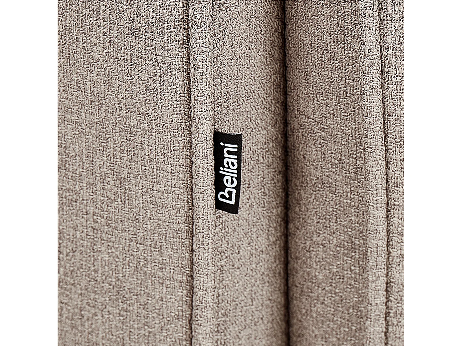 Canapé 2 places DALUM Tissu Marron