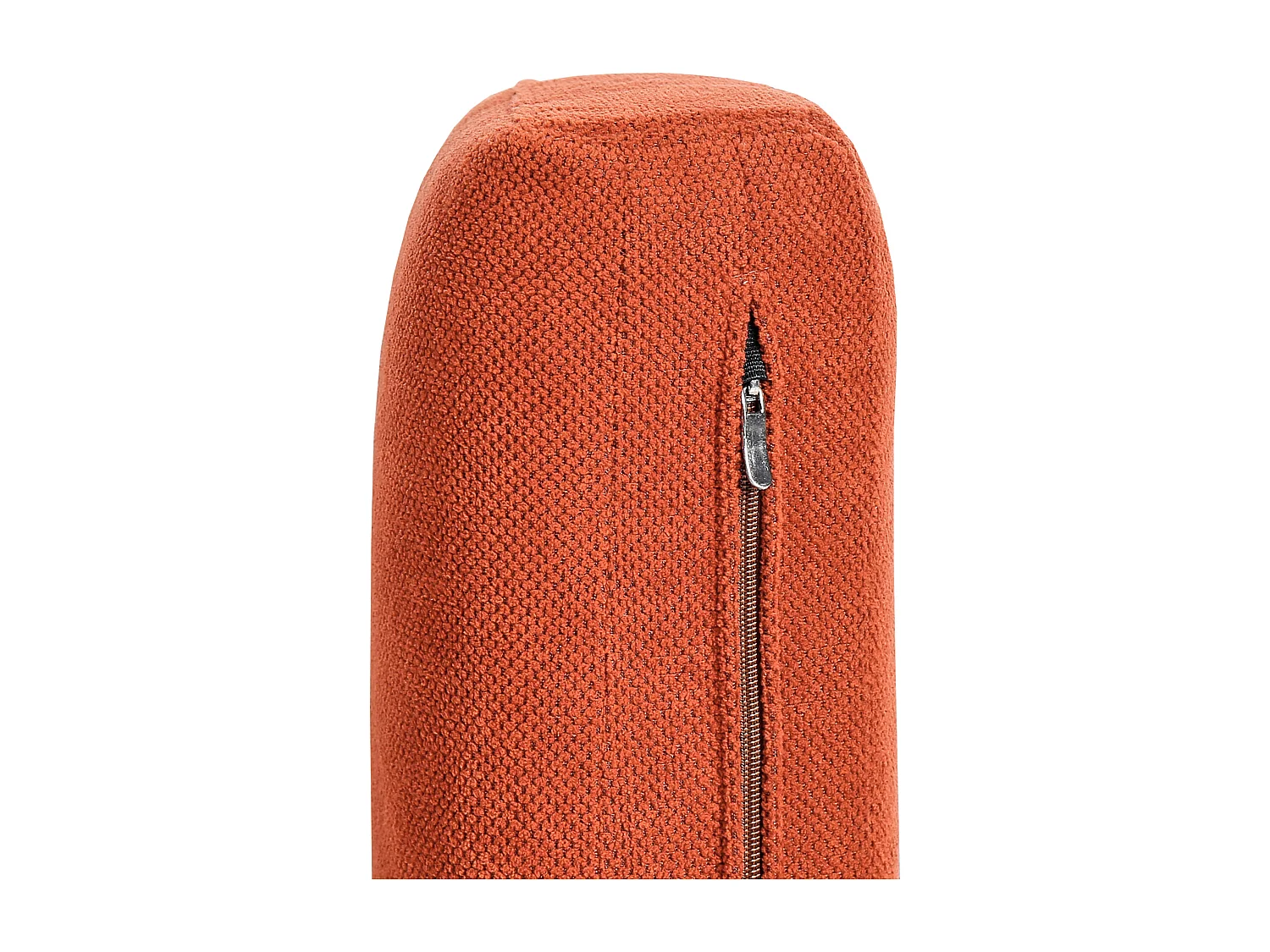 Sofa LILAND Stoff Orange 2-Sitzer