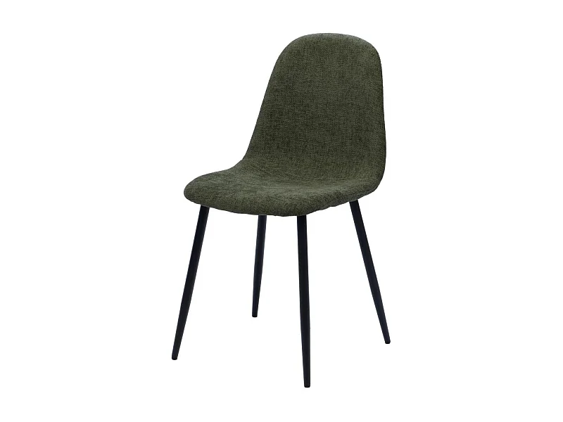 Chaise Ariane vert (lot de 2)