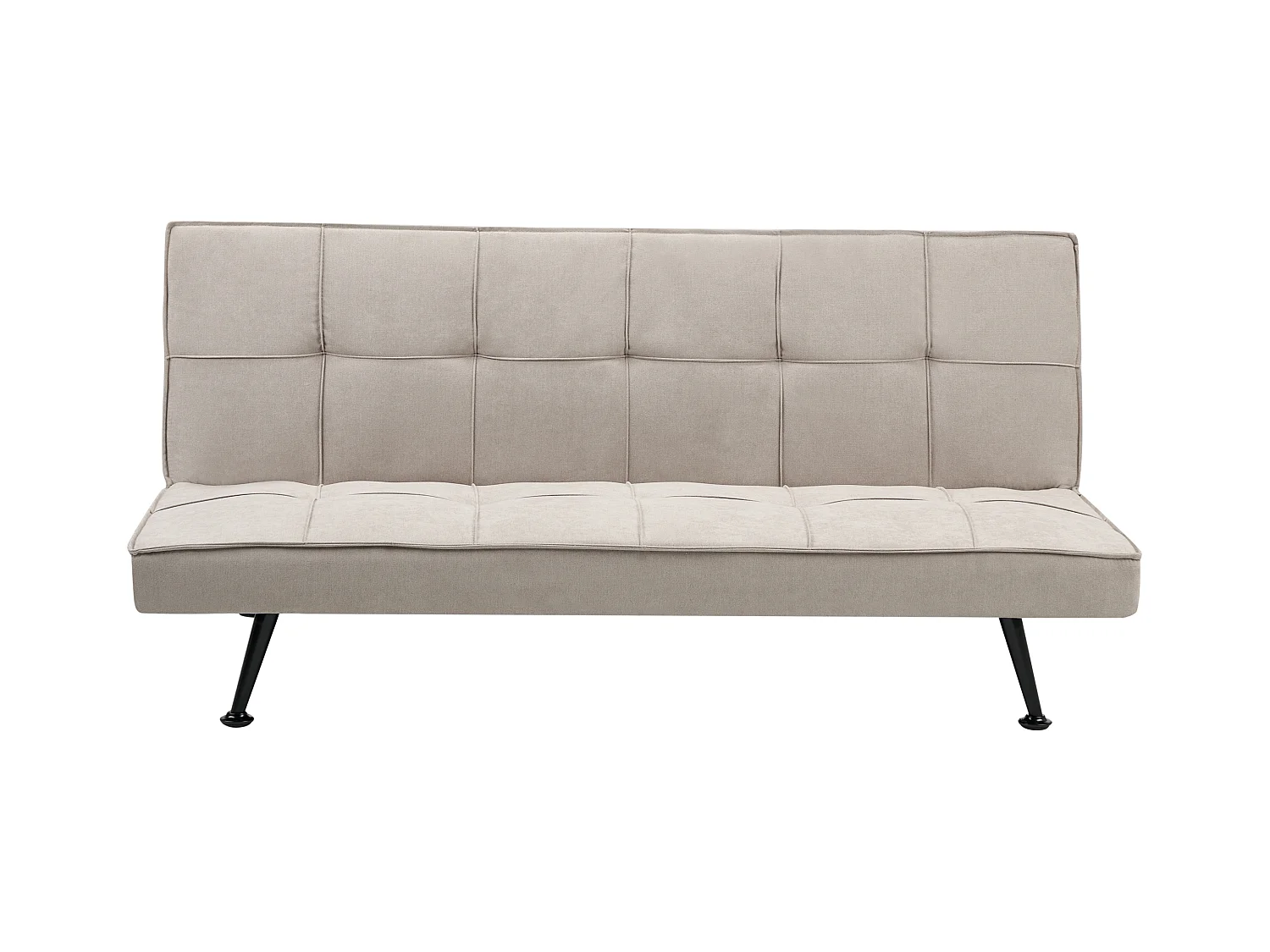 Canapé-lit 3 places HASLE Tissu Beige