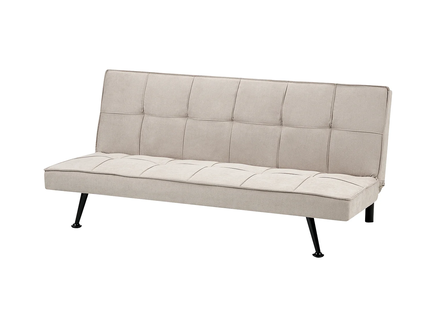 Canapé-lit 3 places HASLE Tissu Beige