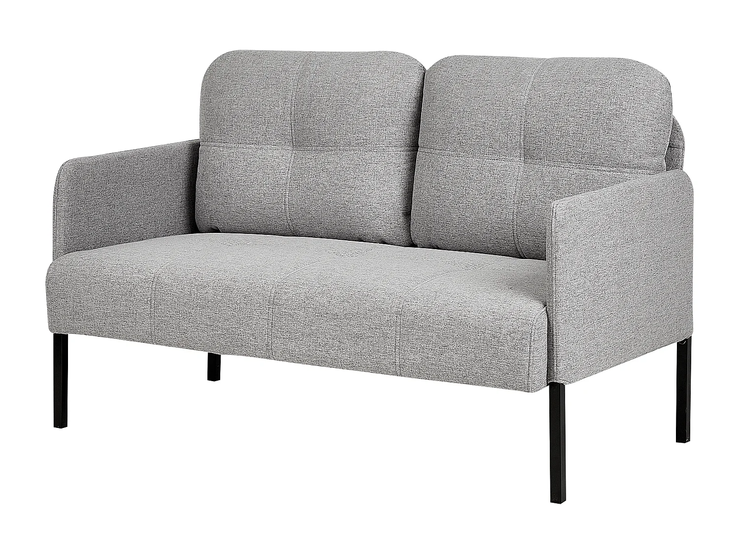 Gestoffeerde bank LAHTI Stof Grijs 2-zitter