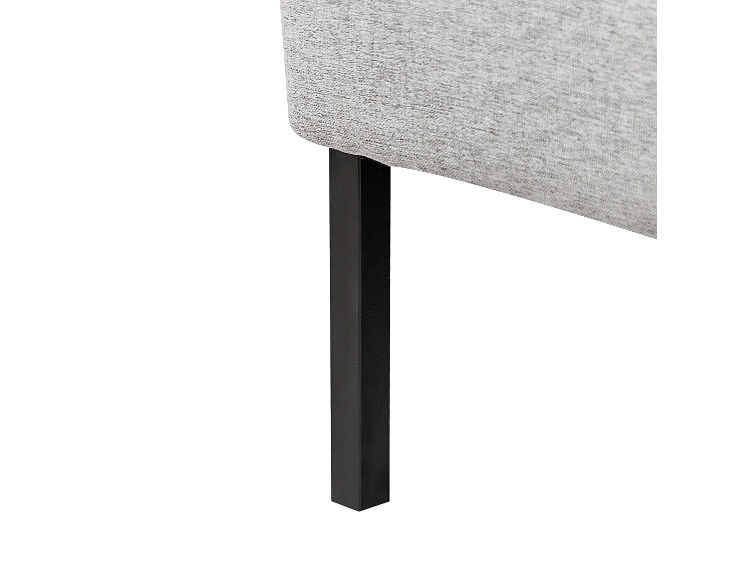 Polsterbank LAHTI Stoff Grau 2-Sitzer