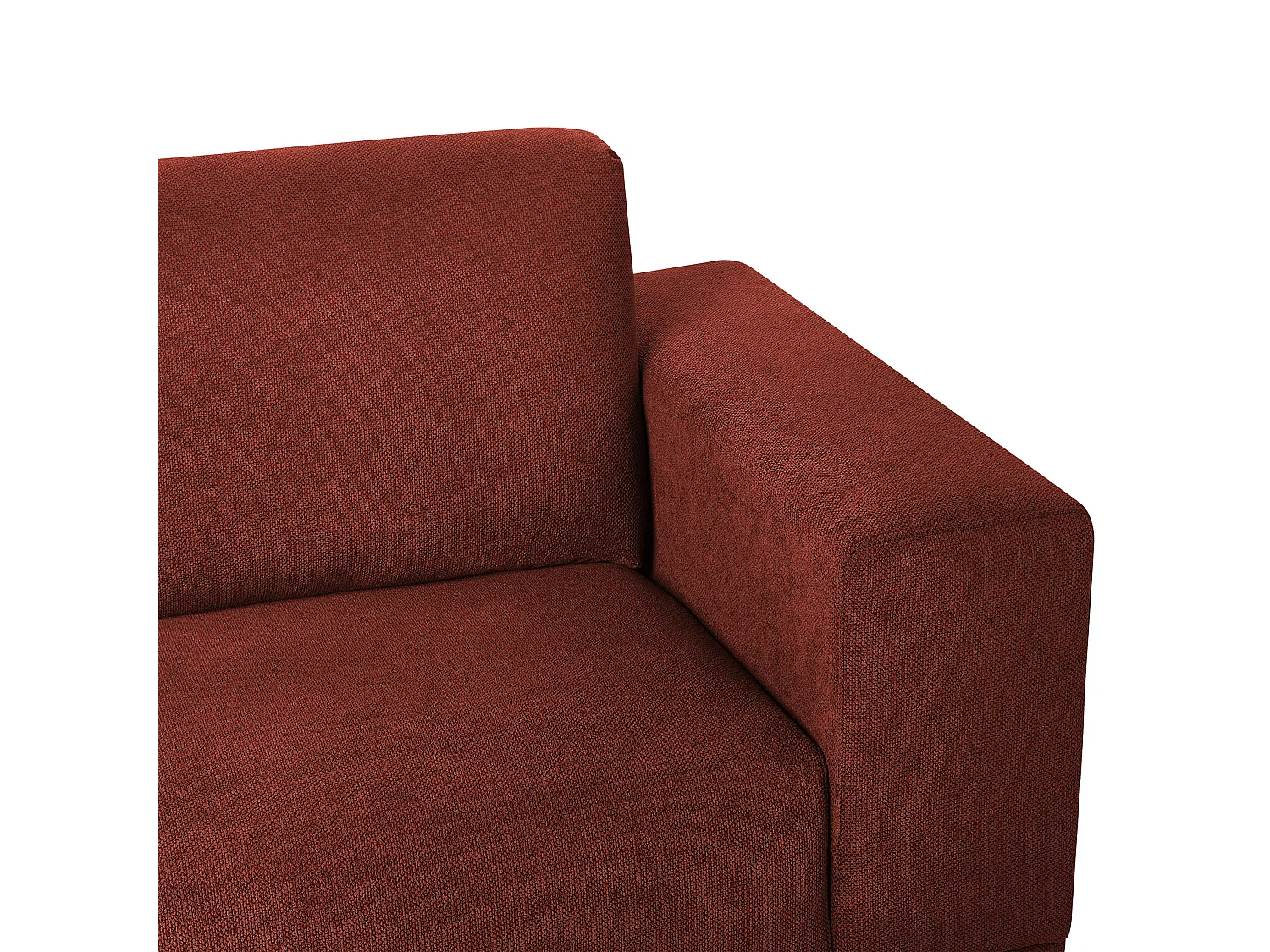 Bank NIVALA Stof Rood 3-zitter