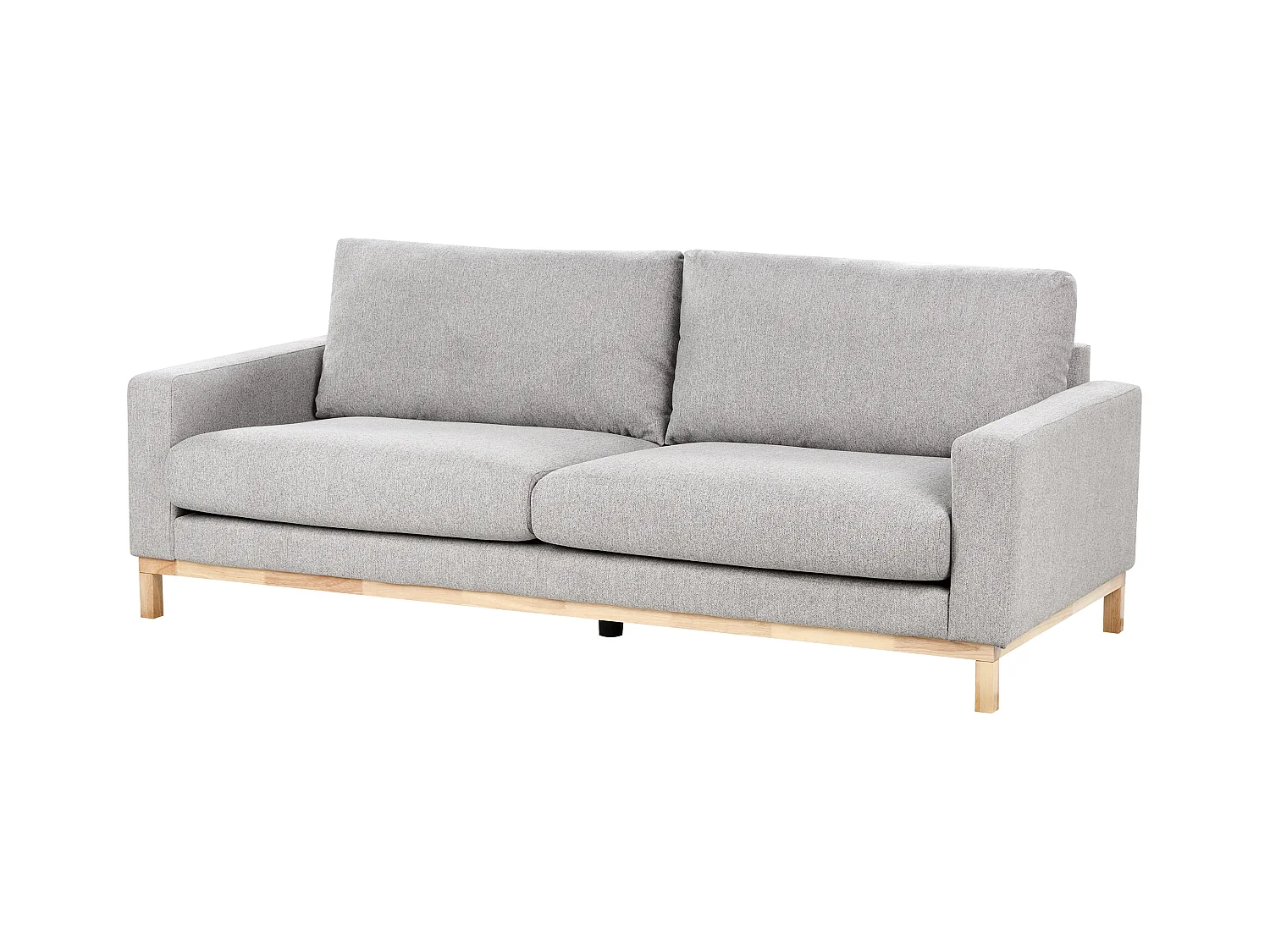 Canapé 3 places SIGGARD Tissu Gris