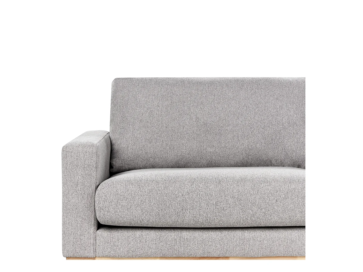 Canapé 3 places SIGGARD Tissu Gris