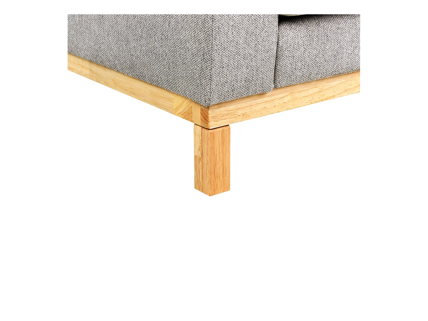 Canapé 3 places SIGGARD Tissu Gris