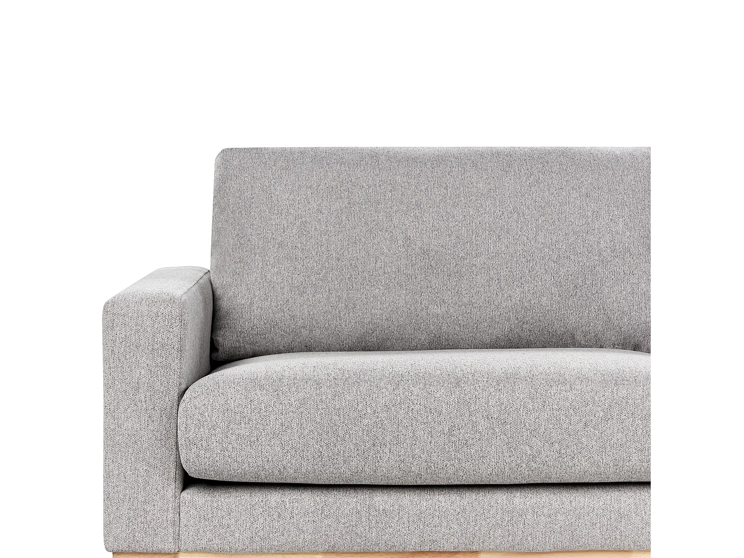 Sofa SIGGARD Szary dla 3 osób