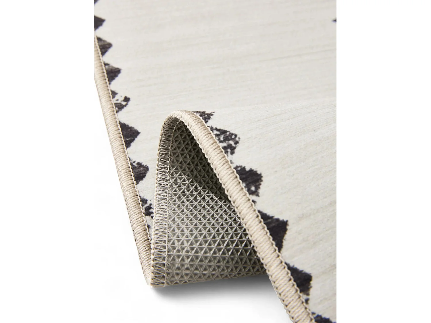 Tapis de couloir lavable George Beige/Multicouleur 80x240 cm