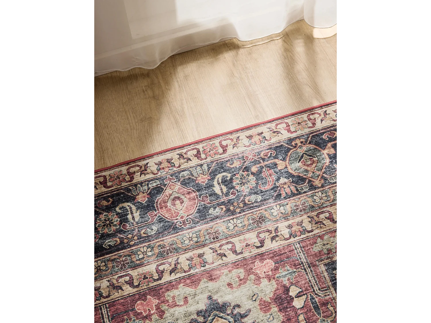 Tapis de couloir lavable George Multicouleur 80x240 cm