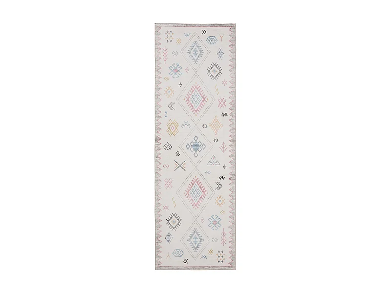 Tapis de couloir lavable George Multicouleur 80x240 cm