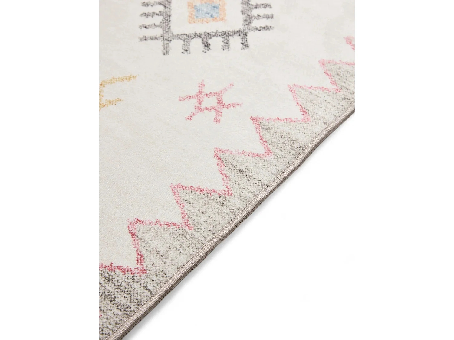 Tapis de couloir lavable George Multicouleur 80x240 cm