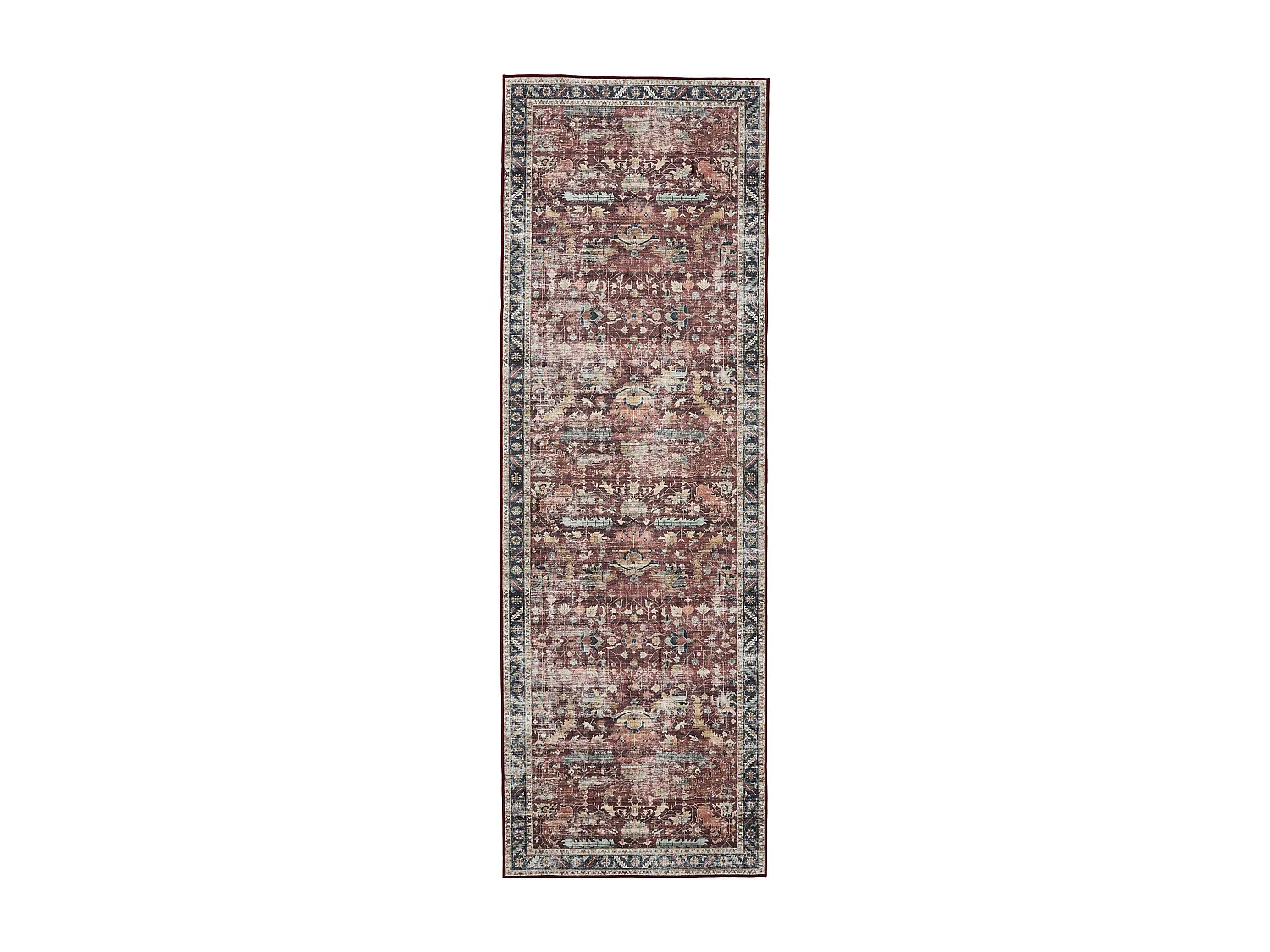 Tapis de couloir lavable George Multicouleur 80x240 cm