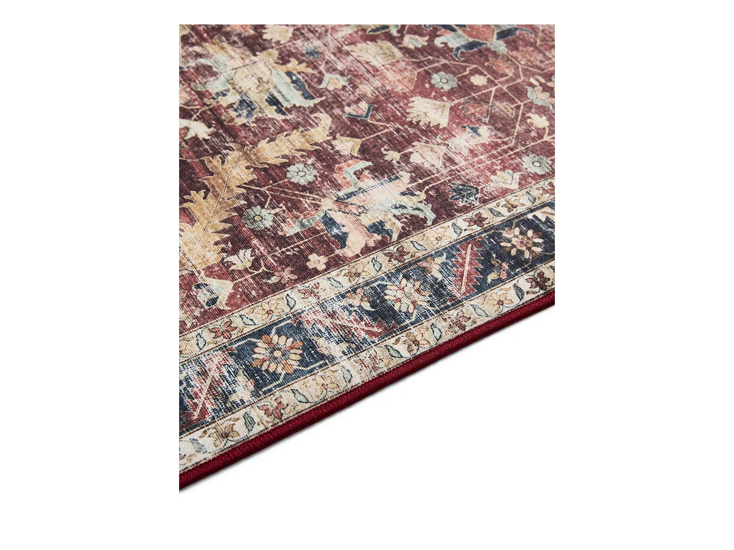 Tapis de couloir lavable George Multicouleur 80x240 cm