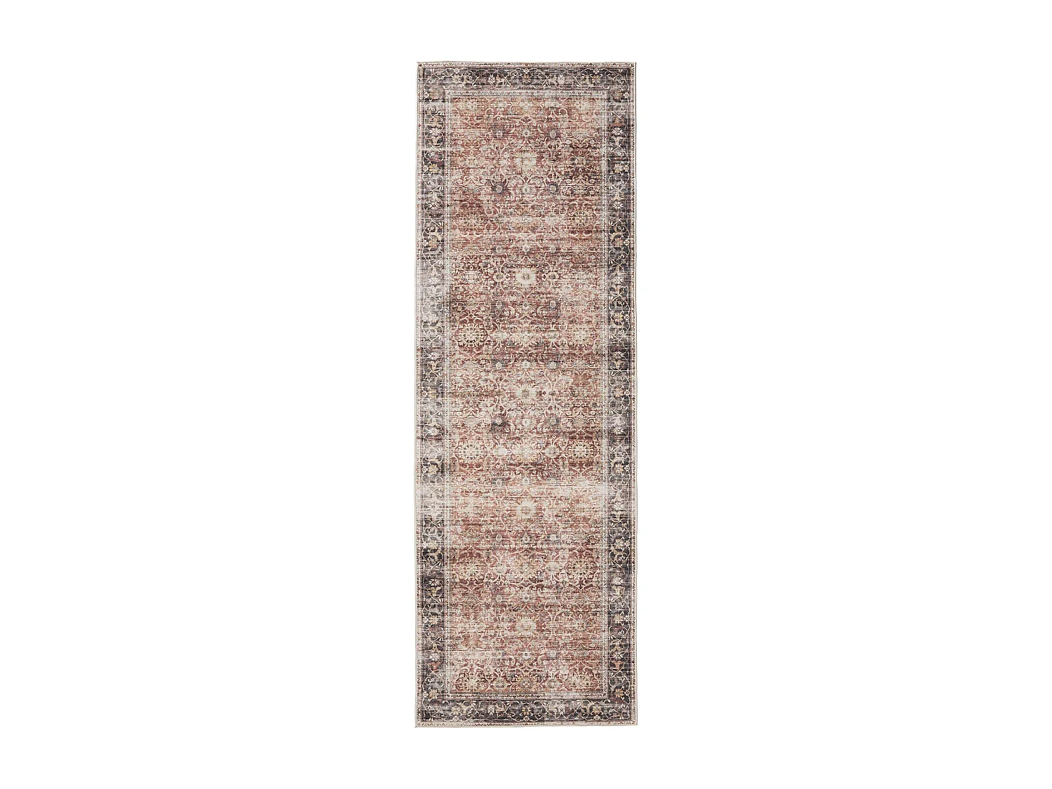 Tapis de couloir lavable George Multicouleur 80x240 cm
