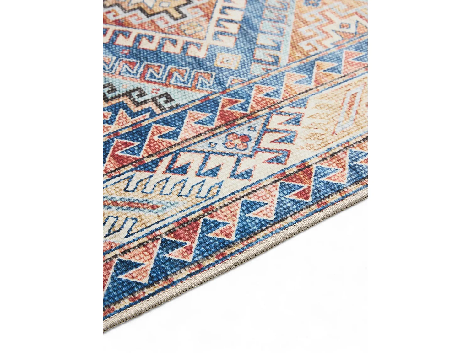 Tapis lavable George Bleu 140x200 cm