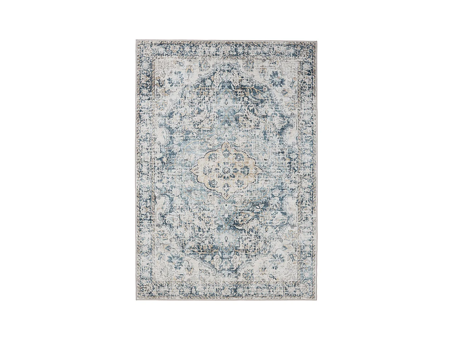 Tapis lavable George Bleu 200x300 cm