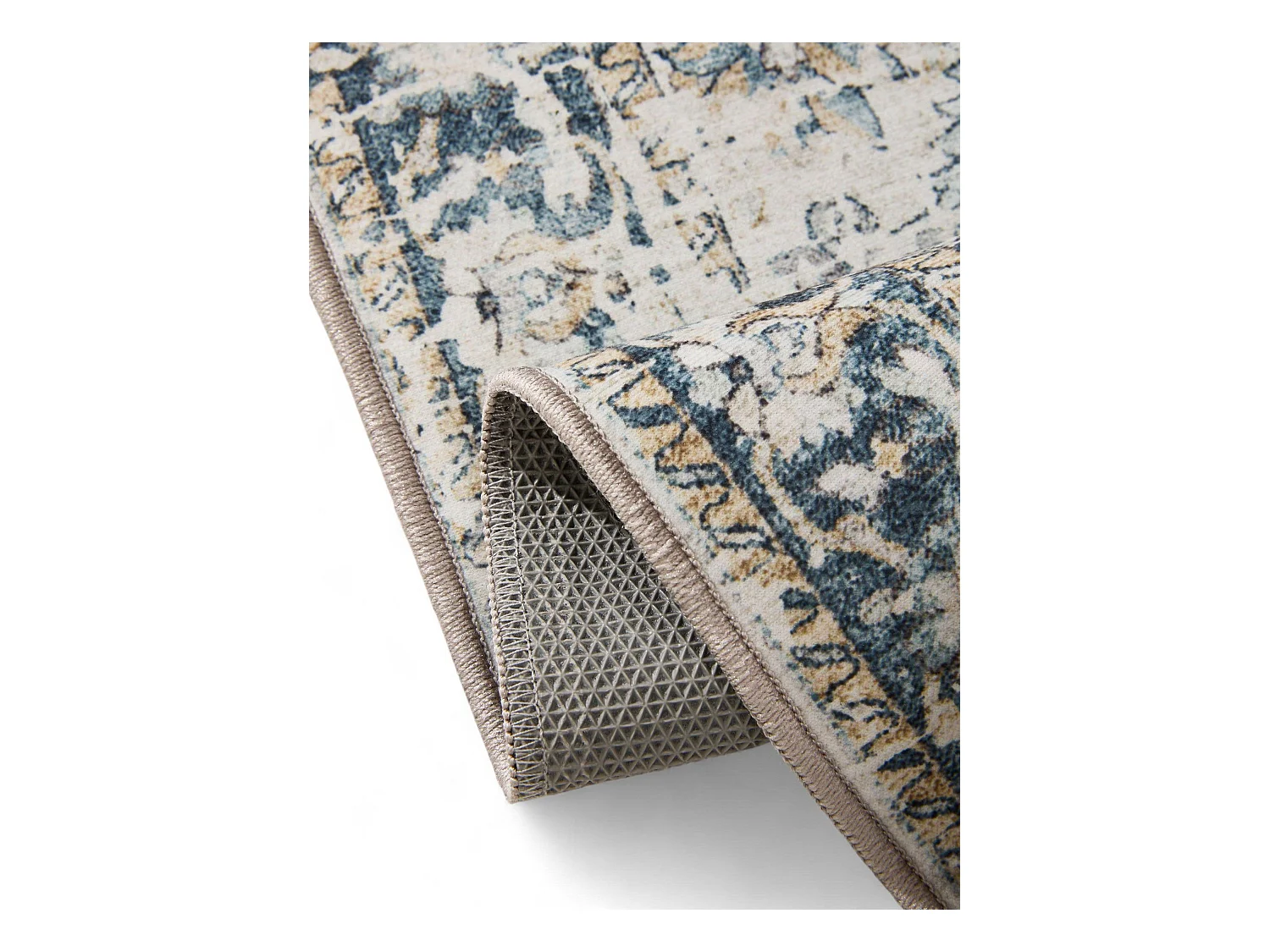 Tapis lavable George Bleu 200x300 cm