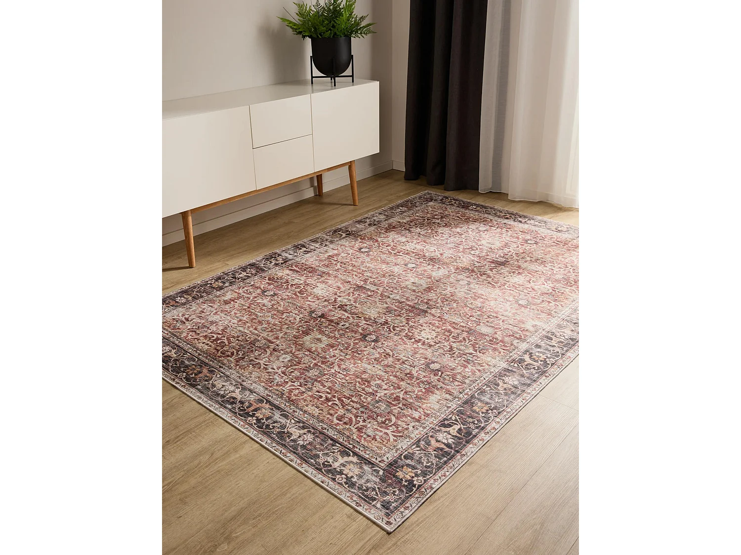 Tapis lavable George Multicouleur 80x150 cm