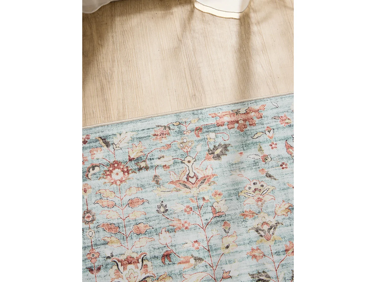Tapis lavable George Turquoise 60x120 cm