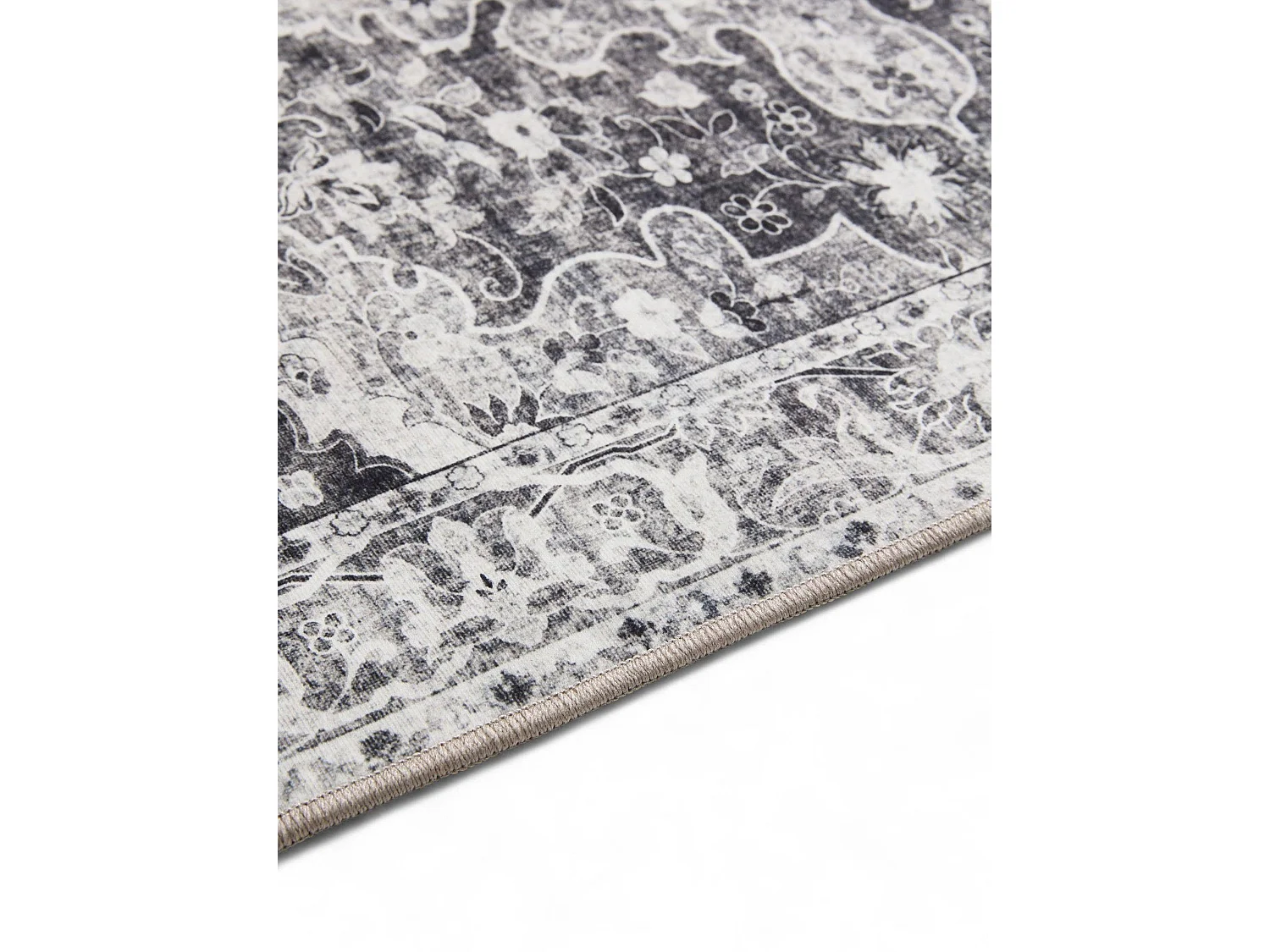 Tapis lavable George Anthracite 120x170 cm