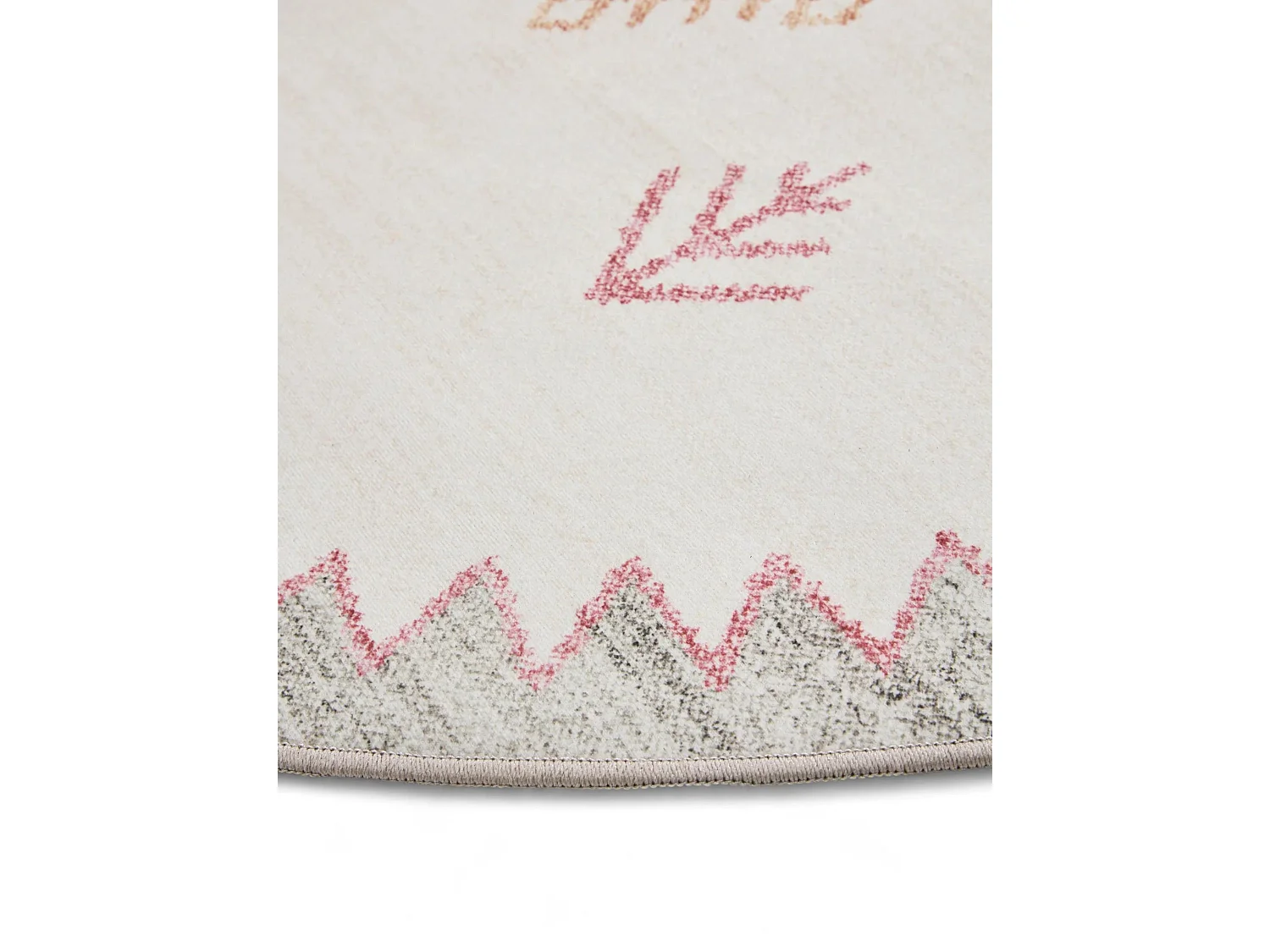 Tapis lavable George Multicouleur ø 120 cm rond