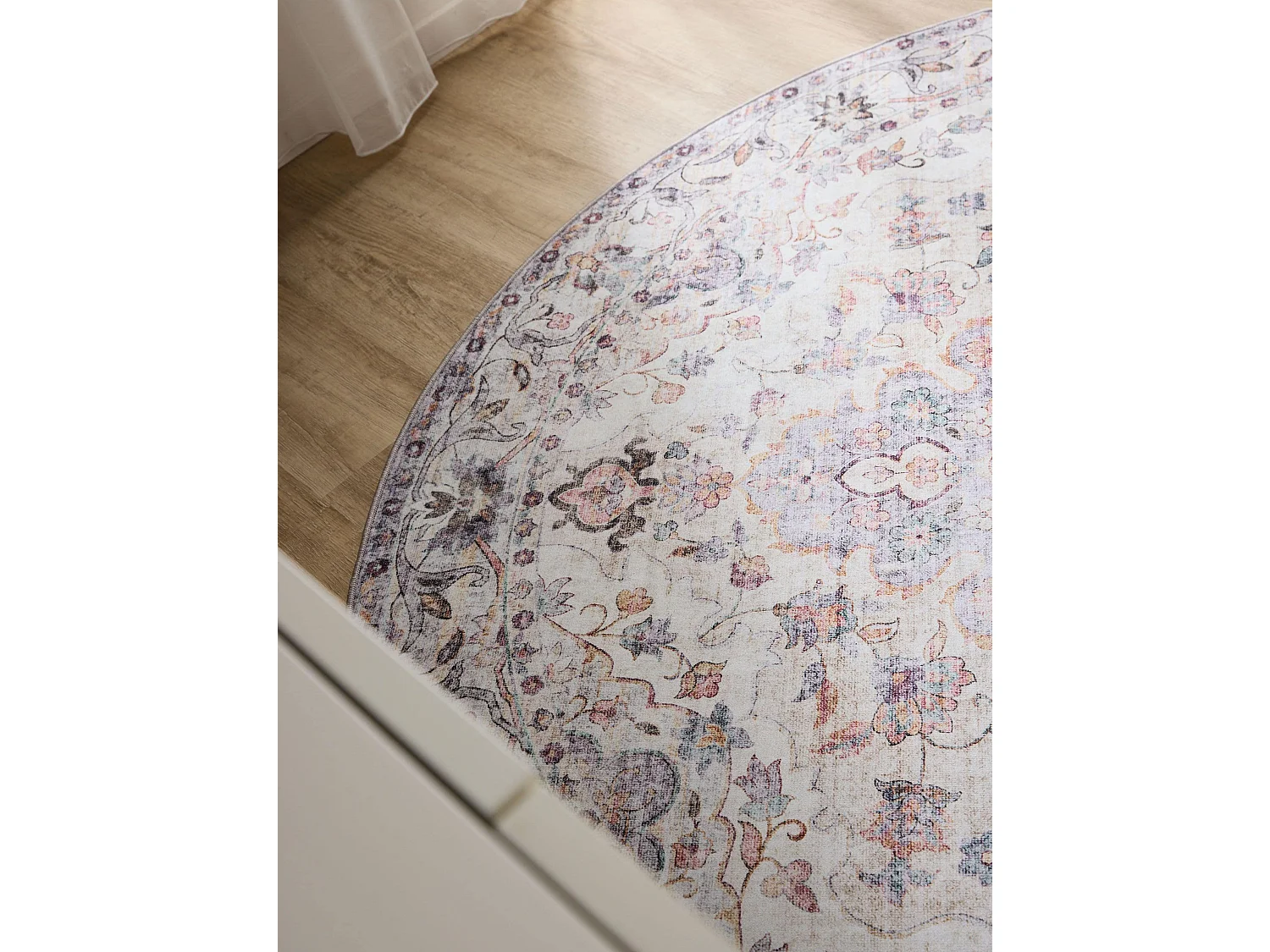Tapis lavable George Multicouleur ø 160 cm rond
