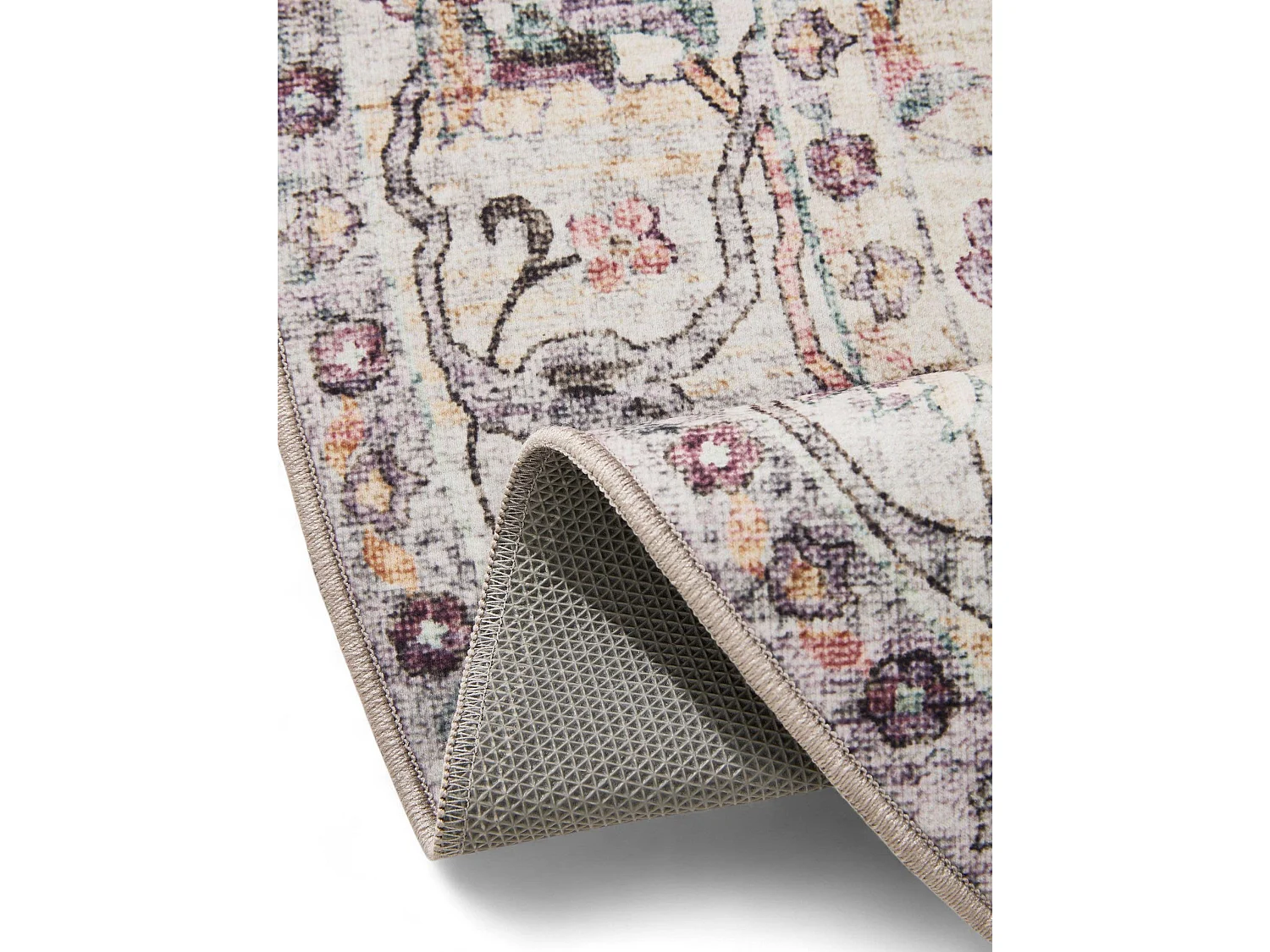 Tapis lavable George Multicouleur ø 160 cm rond