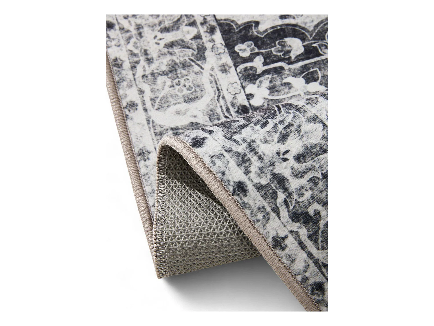 Tapis lavable George Anthracite 200x300 cm