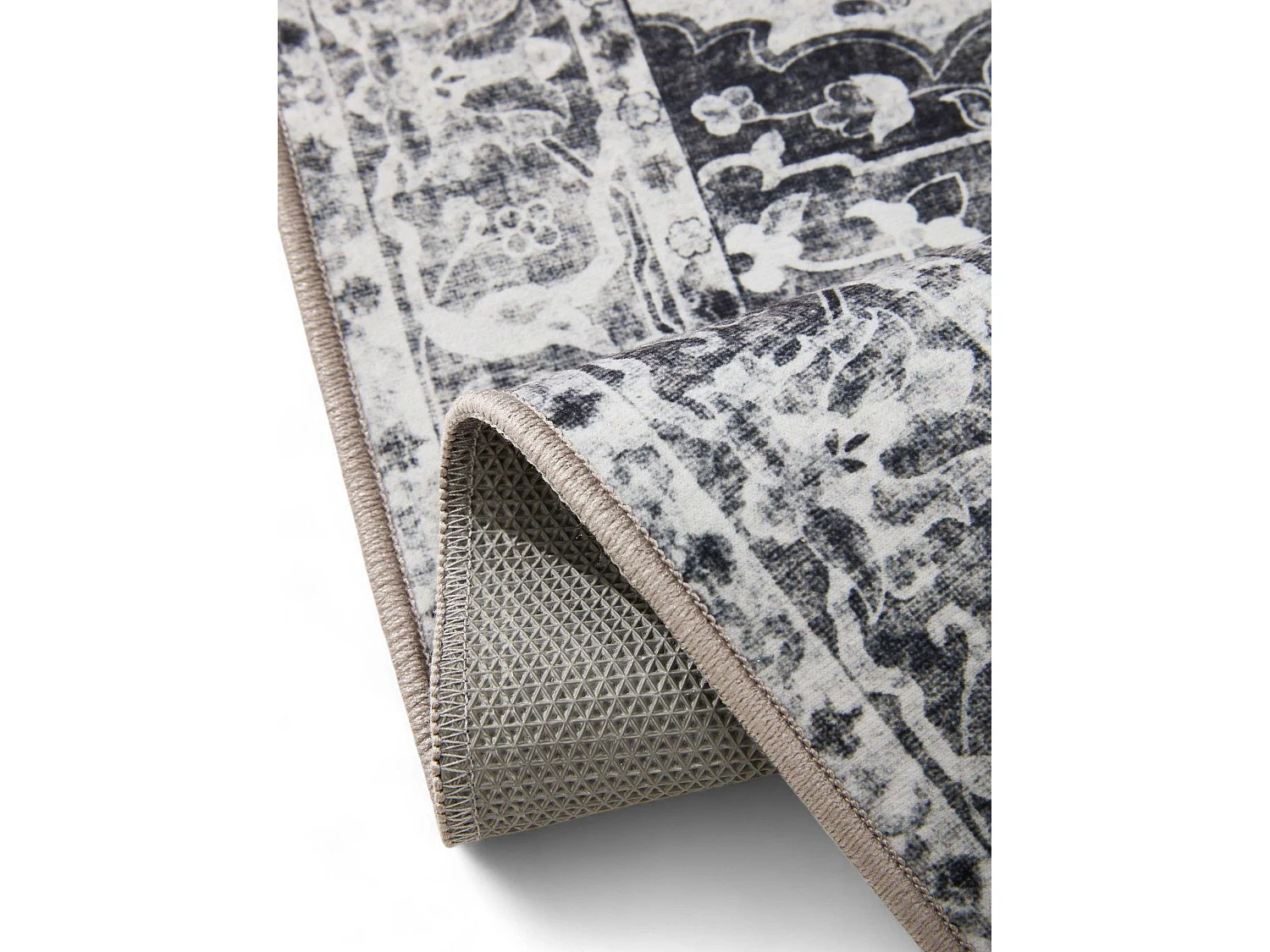 Tapis lavable George Anthracite 200x300 cm