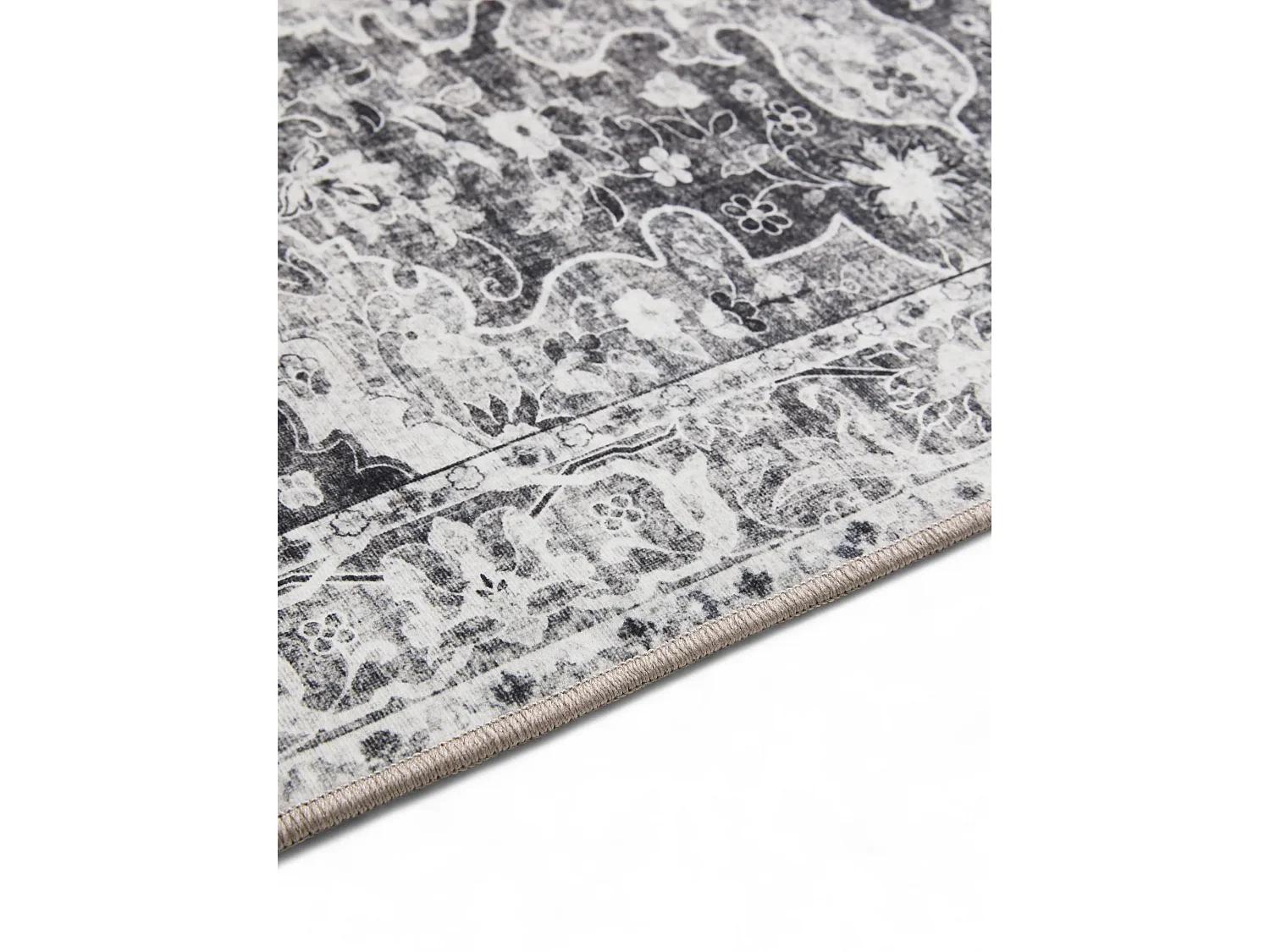 Tapis lavable George Anthracite 200x300 cm