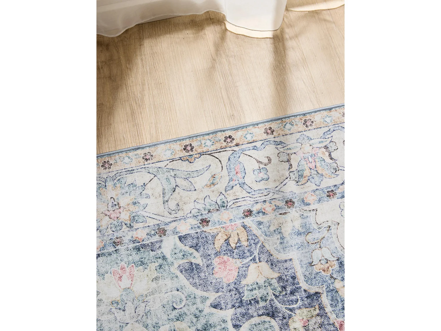 Tapis lavable George Bleu 240x340 cm