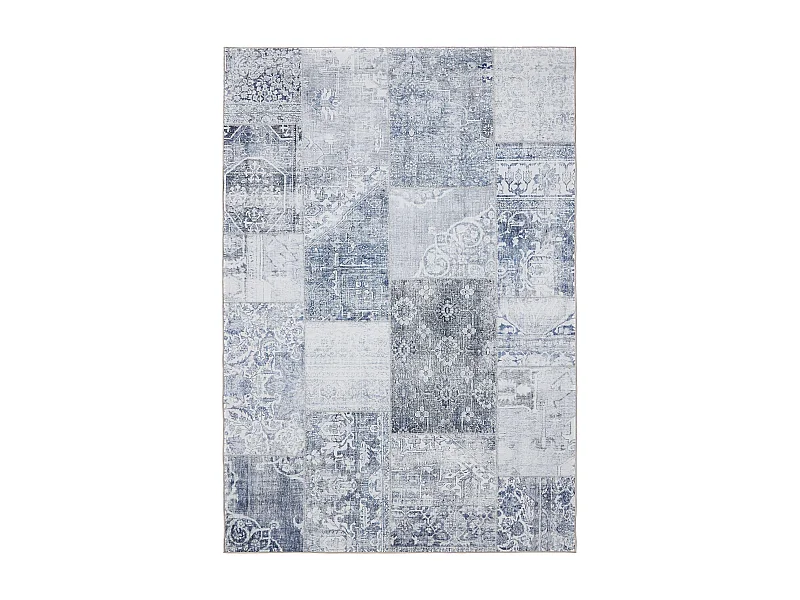 Tapis lavable George Bleu 160x230 cm