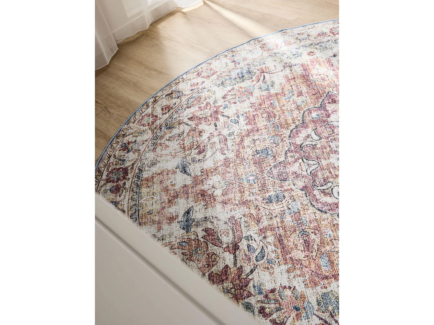 Tapis lavable George Multicouleur ø 160 cm rond